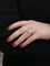 Bague 52 Bague plaque Art-Déco Or jaune Platine Diamants 58 Facettes J148
