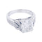 Bague 53 Bague Mauboussin, "Subtil Message", or blanc, diamant coussin. 58 Facettes 32510