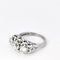 Bague Bague Trilogy or blanc et diamants 58 Facettes 5566