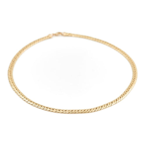 Collier Collier Maille anglaise Or jaune 58 Facettes 1649336CN