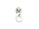 Pendentif Pendentif Or blanc Perle 58 Facettes 06587CD