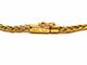 Collier Caplain Saint André Collier Maille palmier Or jaune Saphir 58 Facettes 1595121CN