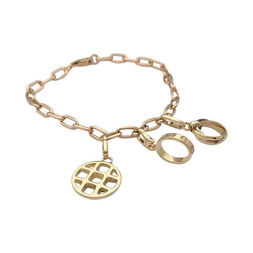 Bracelet Bracelet Cartier breloques. 58 Facettes 32109