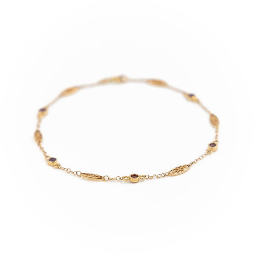 Bracelet Bracelet Filigrane Or jaune Rubis 58 Facettes 1907927CN