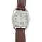 Montre Montre Hermès, "Cape Cod Tonneau", acier, cuir. 58 Facettes 31985