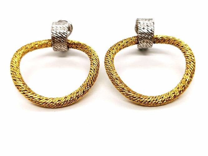 Boucles d'oreilles Boucles d'oreilles Clips Or jaune 58 Facettes 1680817CN