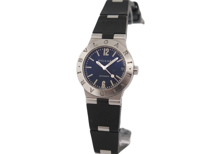Montre montre BULGARI diagono lc29s automatique 29 mm en acier 58 Facettes 250339