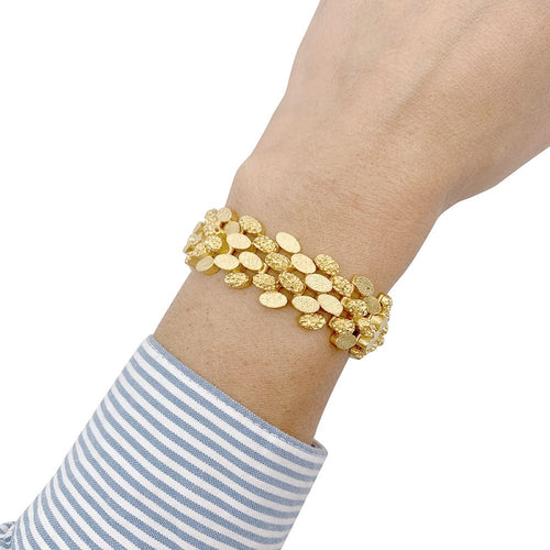Bracelet Bracelet vintage Mellerio en or jaune. 58 Facettes 33082