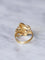 Bague Serpents enroulés or et saphirs 58 Facettes