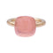 Bague 53 Bague Pomellato, "Nudo Classic", deux ors et quartz rose. 58 Facettes 33001