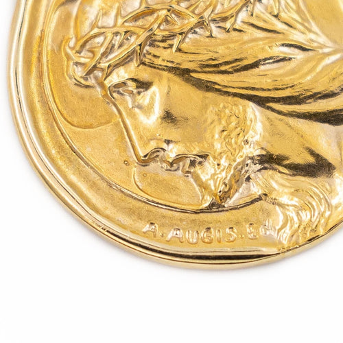 Pendentif Augis Pendentif Médaille Or jaune 58 Facettes 2275405CN