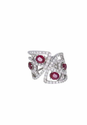 Bague 53 Bague DAMIANI BATTITO D'ALI 58 Facettes 63336-59597