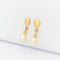 Boucles d'oreilles Boucles d'oreilles Or jaune Perle 58 Facettes 28917