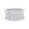 Bague 53 Bague Bulgari, "B.Zero1", or blanc et diamants. 58 Facettes 33171