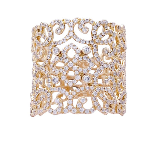 Bague 53 Bague Messika, "Eden" or rose et diamants. 58 Facettes 33303