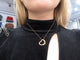 Collier collier TIFFANY & CO open ht 22mm peretti en or jaune 18k 58 Facettes 256341