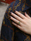 Bague Bague jarretière vintage émeraudes et diamants 58 Facettes J33