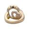 Bague 52 Bague Chopard, "Happy Spirit", or jaune, diamants. 58 Facettes 32840