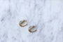 Boucles d'oreilles Boucles d'oreilles Or jaune, Platine, Diamants 58 Facettes