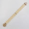 Bracelet Bracelet perles 3 rangs et fermoir fleur 58 Facettes 22-469