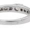 Bague 56 Bague Solitaire Or blanc Diamant 58 Facettes 578406CD