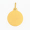 Pendentif Pendentif or jaune + qu'hier - que demain 58 Facettes CVP48