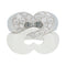 Bague 51 Bague Poiray "Sceau de Coeurs" en or blanc, céramique et diamants. 58 Facettes 31458