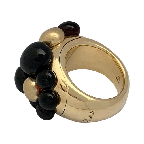 Bague 51 Bague Pomellato, "Mora", or jaune, grenats. 58 Facettes 32002