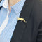 Broche Broche Cartier, "Samantha", or jaune, émeraude et onyx. 58 Facettes 33365