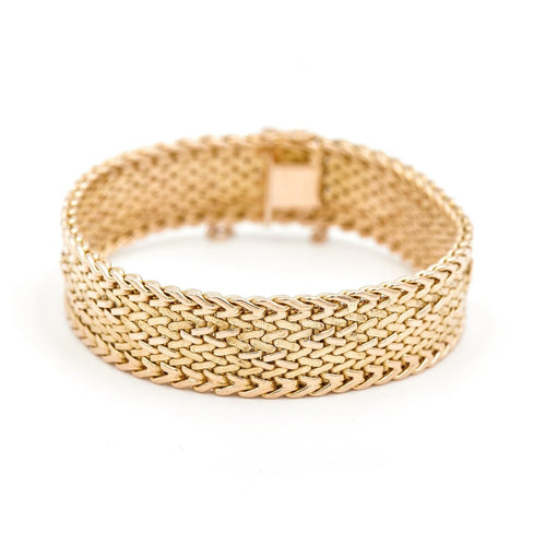 Bracelet Bracelet Manchette Or jaune 58 Facettes 1833425CN