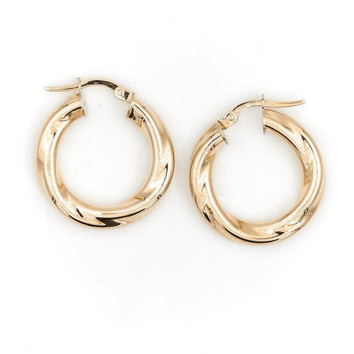 Boucles d'oreilles Boucles d'oreilles Créoles Or jaune 58 Facettes 1649335CN