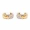 Boucles d'oreilles Boucles d'oreilles Créoles Or jaune Diamant 58 Facettes 2486677CN