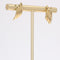 Boucles d'oreilles Puces d'oreilles or jaune d'occasion 58 Facettes CVBO16