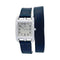 Montre Montre Hermès "Cape Cod" en acier sur cuir. 58 Facettes 32321