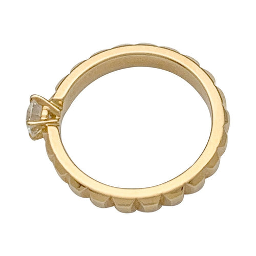 Bague 48 Bague Boucheron, "Clou de Paris", or jaune, diamant. 58 Facettes 32044