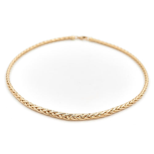 Collier Collier Maille palmier Or jaune 58 Facettes 1641351CN