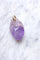 Pendentif Pendentif fruit améthyste sculptée et or 58 Facettes