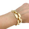 Bracelet Bracelet Tank en or rose. 58 Facettes 31395