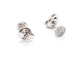 Boucles d'oreilles Boucles d'oreilles Or blanc Diamant 58 Facettes 578660RV