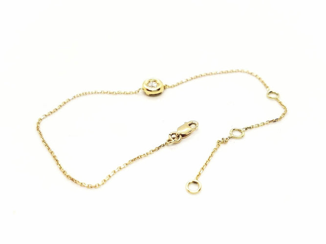 Bracelet Bracelet Or jaune Diamant 58 Facettes 579010RV
