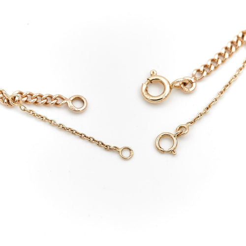 Collier Collier Maille gourmette Or jaune 58 Facettes 1644263CN