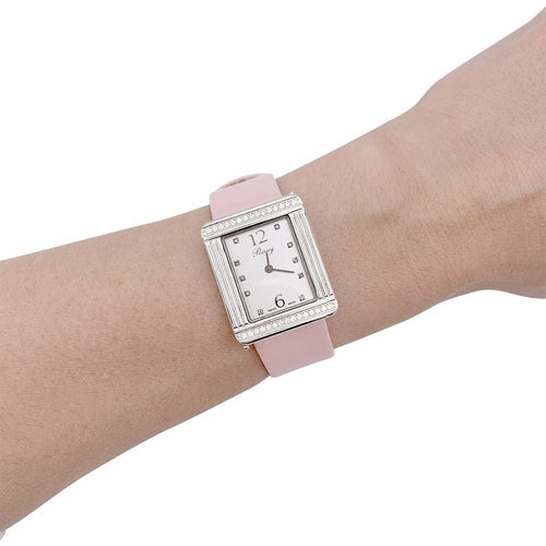 Montre Montre Poiray, "Ma Première", acier, diamants. 58 Facettes 32676