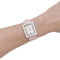 Montre Montre Poiray, "Ma Première", acier, diamants. 58 Facettes 32676