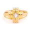 Bague 51 Bague Art déco Or jaune Diamant 58 Facettes 1816317CN