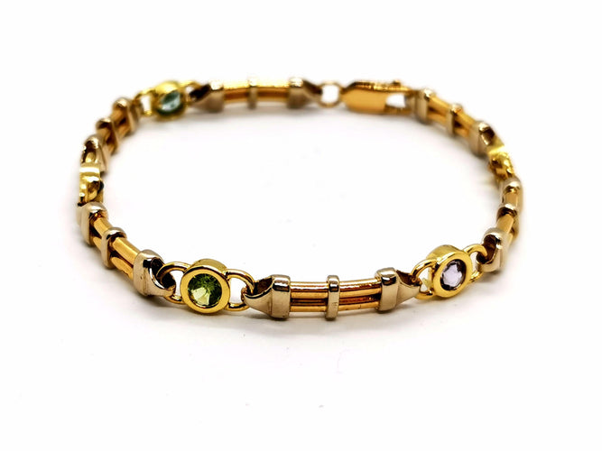 Bracelet Bracelet Or jaune Citrine 58 Facettes 1091903CN