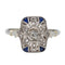 Bague 63 Bague Or blanc Diamant 58 Facettes 2687604CN