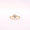 Bague Bague Solitaire serti soleil Diamant deux Ors 58 Facettes
