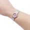 Montre Montre Dior, "La Mini D de Dior Satine", acier, diamants, nacre. 58 Facettes 32273
