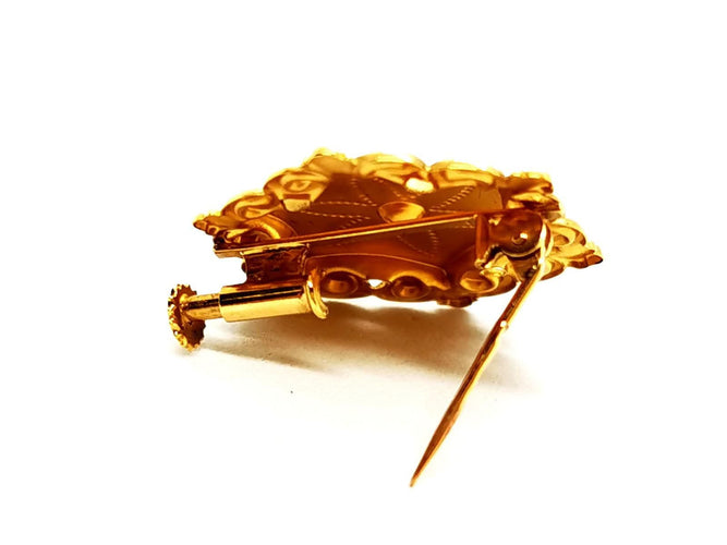 Broche Broche Or jaune Perle 58 Facettes 1180577CD