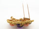 Broche broche pendentif VAN CLEEF & ARPELS delphes 1975 or cabochons corail & amethyste 58 Facettes 257359